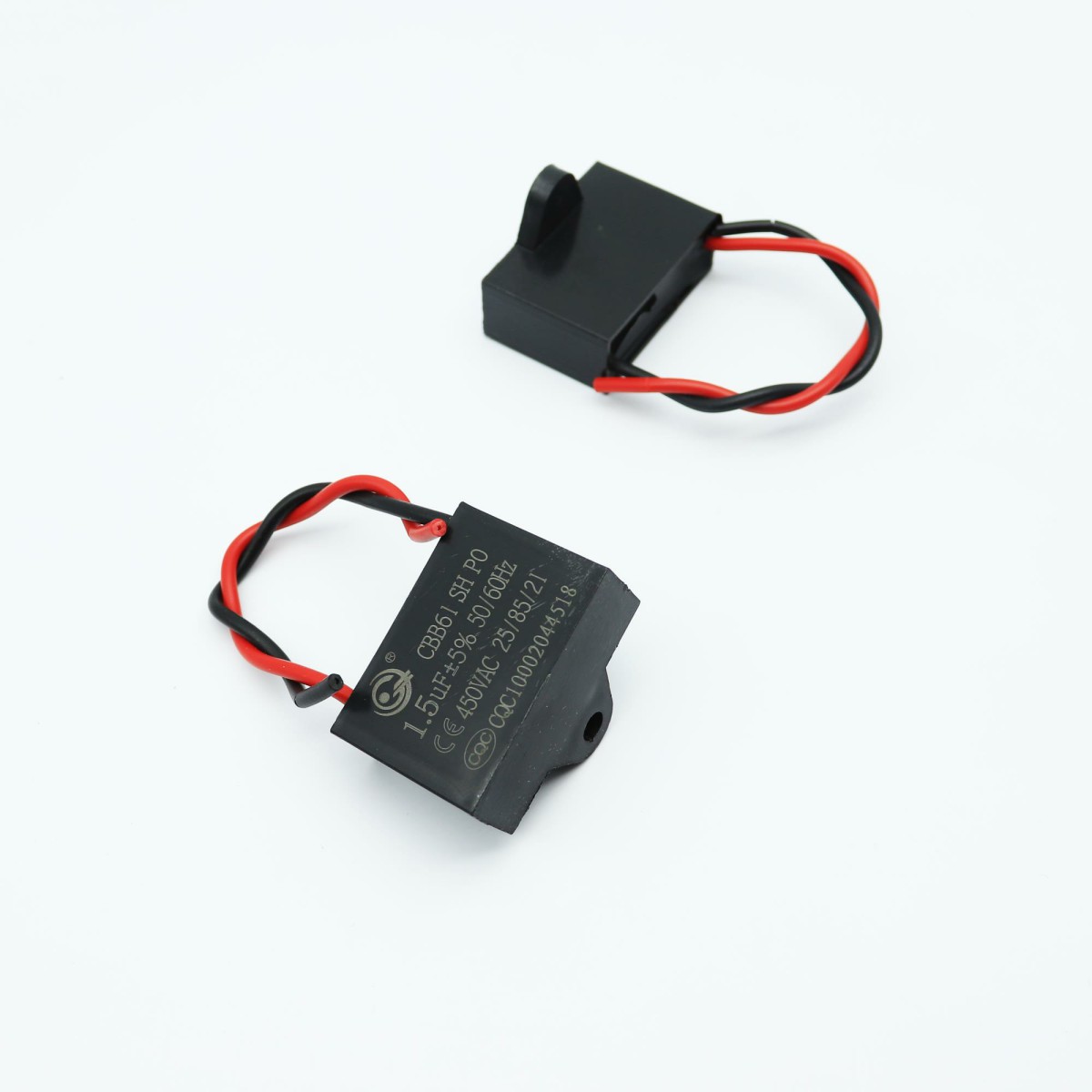 CBB风扇启动电容 CBB61 1.5uf 450V 5% 交流马达启动电容
